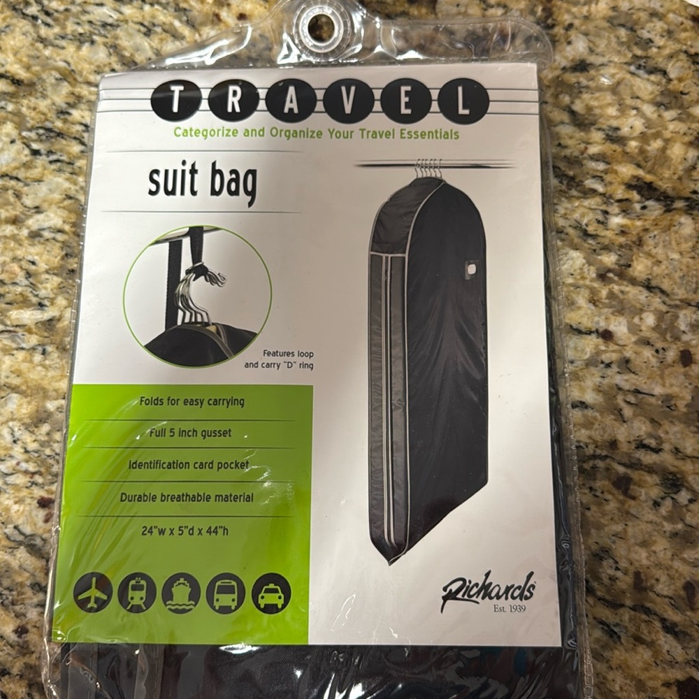 Richard’s NEW travel suit bag